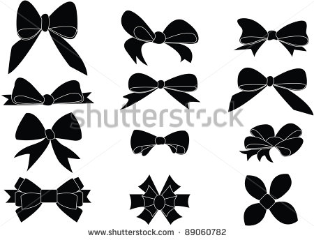 Gift Bow Silhouette