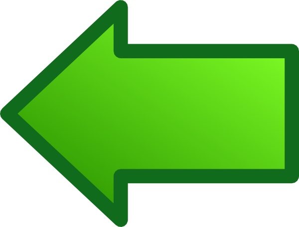 Green Left Arrow Clip Art Green Left Arrow Clip Art