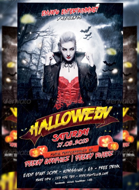 Halloween Flyer Templates