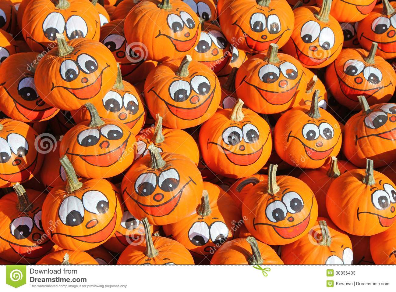 Happy Painted Pumpkin Faces Happy Painted Pumpkin Faces