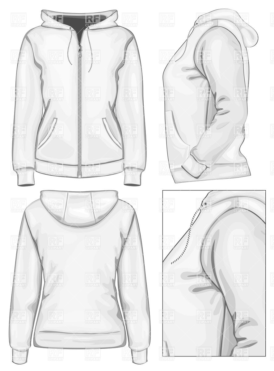 Hooded Sweatshirt Clip Art Free