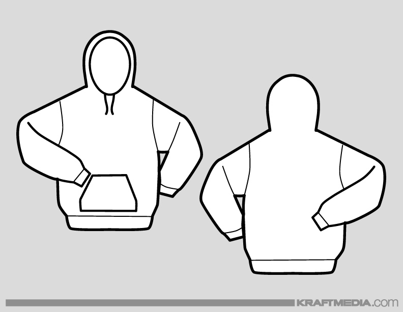 Hoodie Template Hoodie Template
