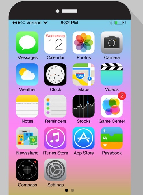 iPhone 6 iOS 7