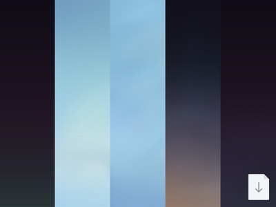 iPhone iOS 7 Blue Background