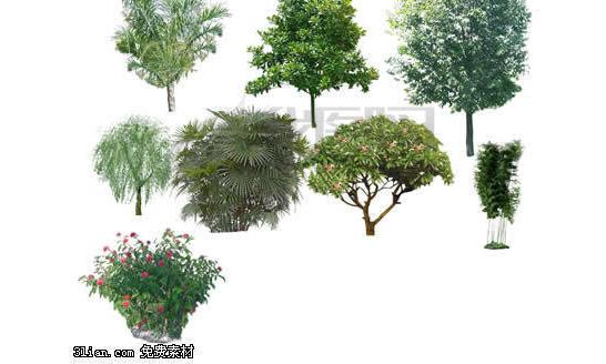 Landscape Trees PSD Files Free