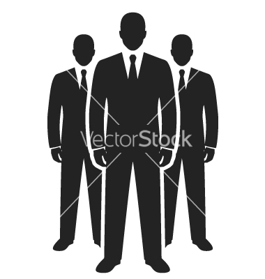 Leadership Team Icon Vector