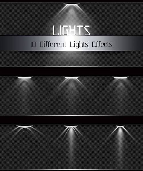 Light Effects PSD Template