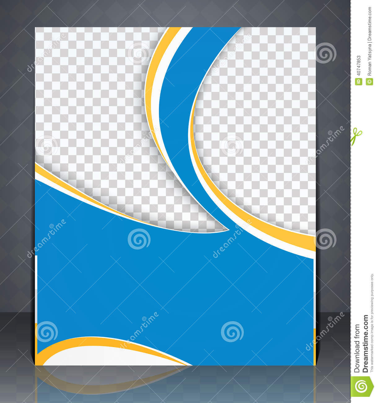 Magazine Cover Design Templates Vector