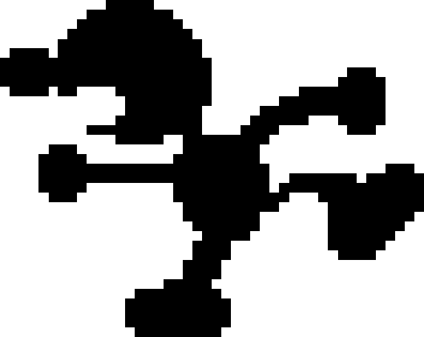 Minecraft Pixel Art Black and White