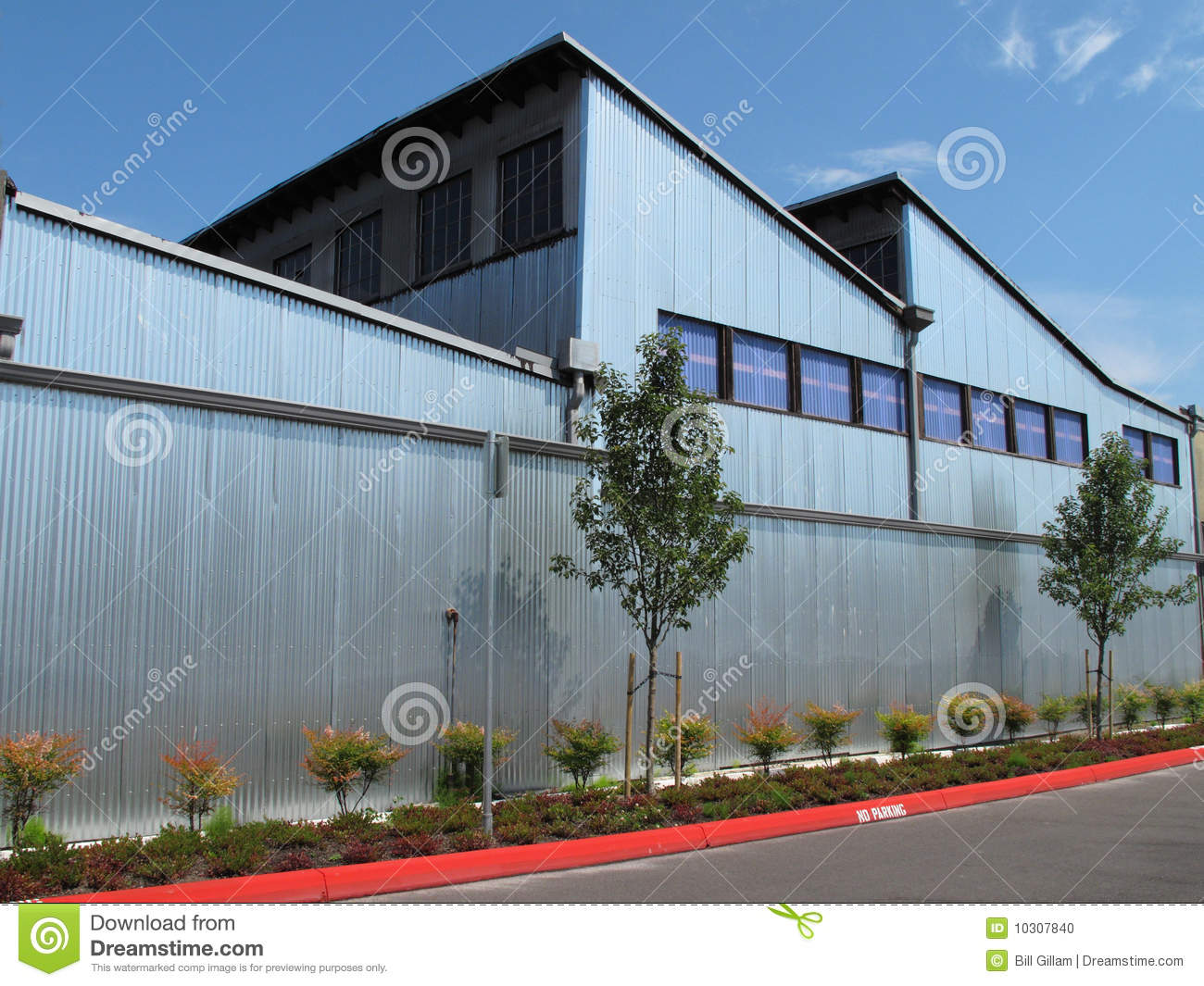 Modern Industrial Building Exterior