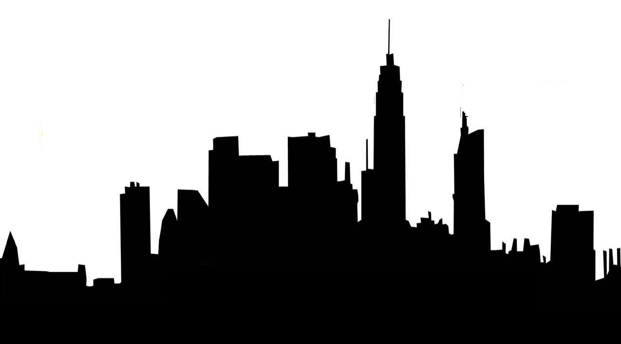 New York City Skyline Silhouette