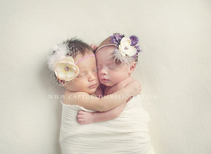 Newborn Baby Photography Twins Girls