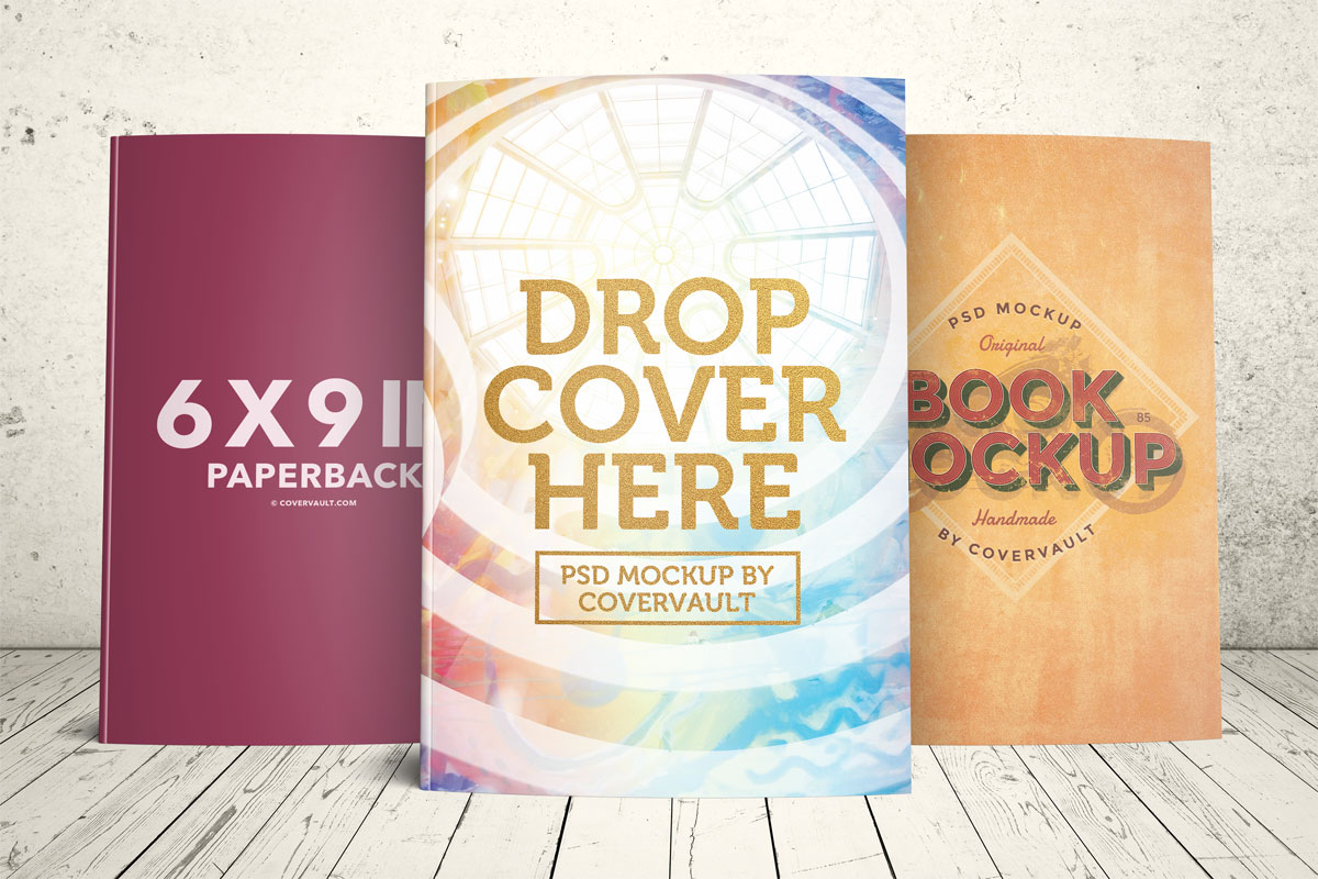 Paperback Book Cover Template