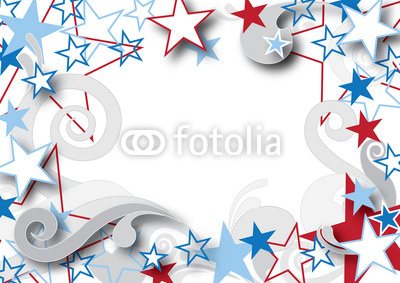 Patriotic Day Clip Art Borders