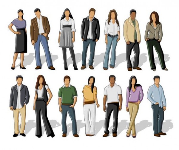 People Vector Graphics