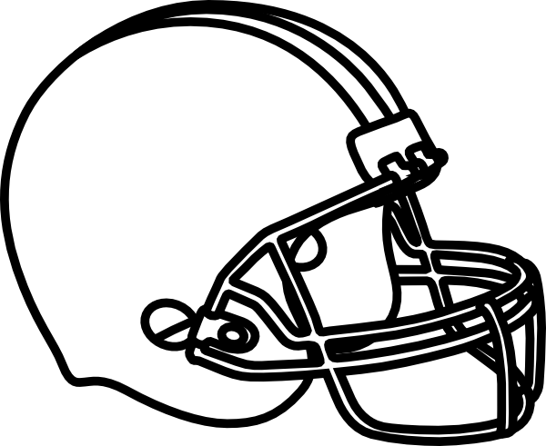 Pink Football Helmet Clip Art