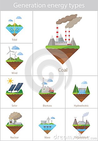 Power Plant Vector Icon