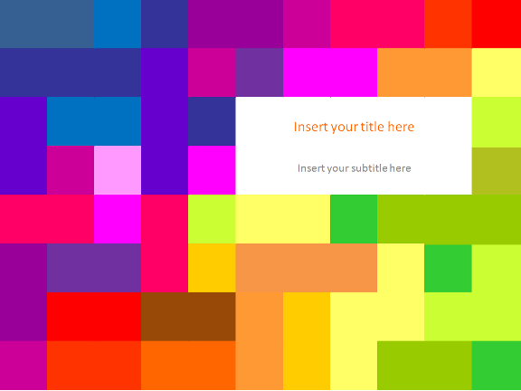 PowerPoint Templates Colorful