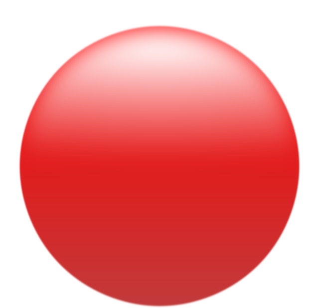 Red and Green Circle Icon