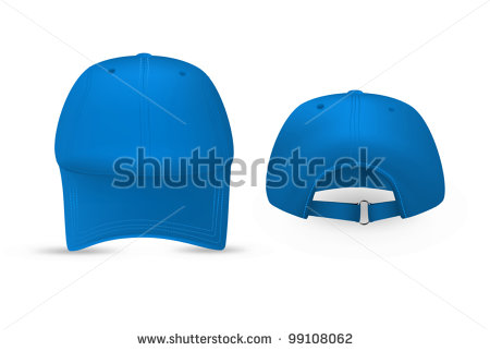 Red Baseball Cap Template