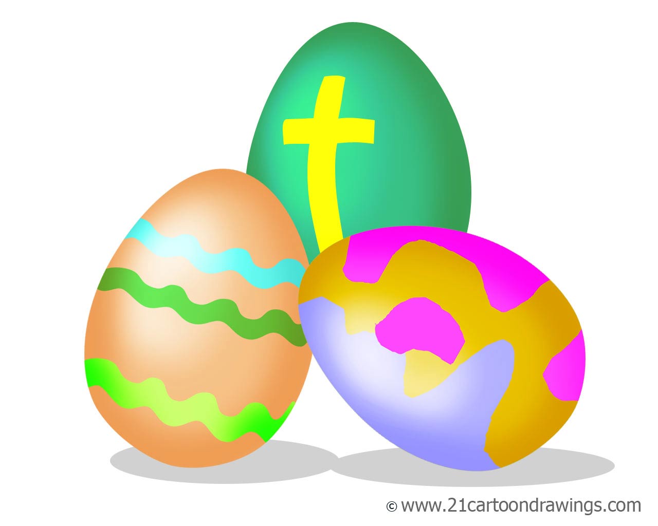 Religious Easter Egg Clip Art