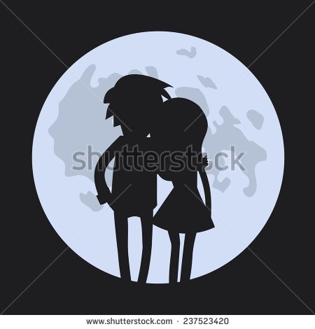 Romantic Couple Silhouette