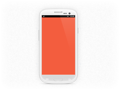 Samsung Galaxy Phone Template