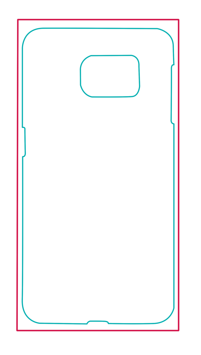 Samsung Galaxy S6 Case Template