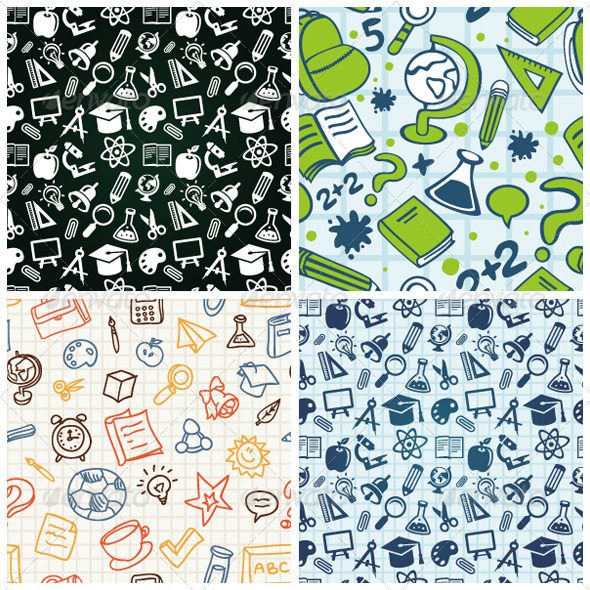 11 Education Vector Pattern Images