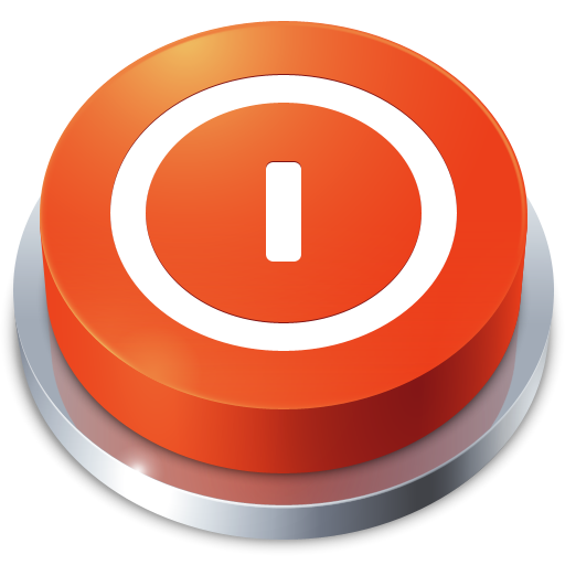 Shut Down Button Icon