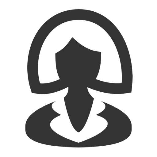 Silhouette Businesswoman Icon