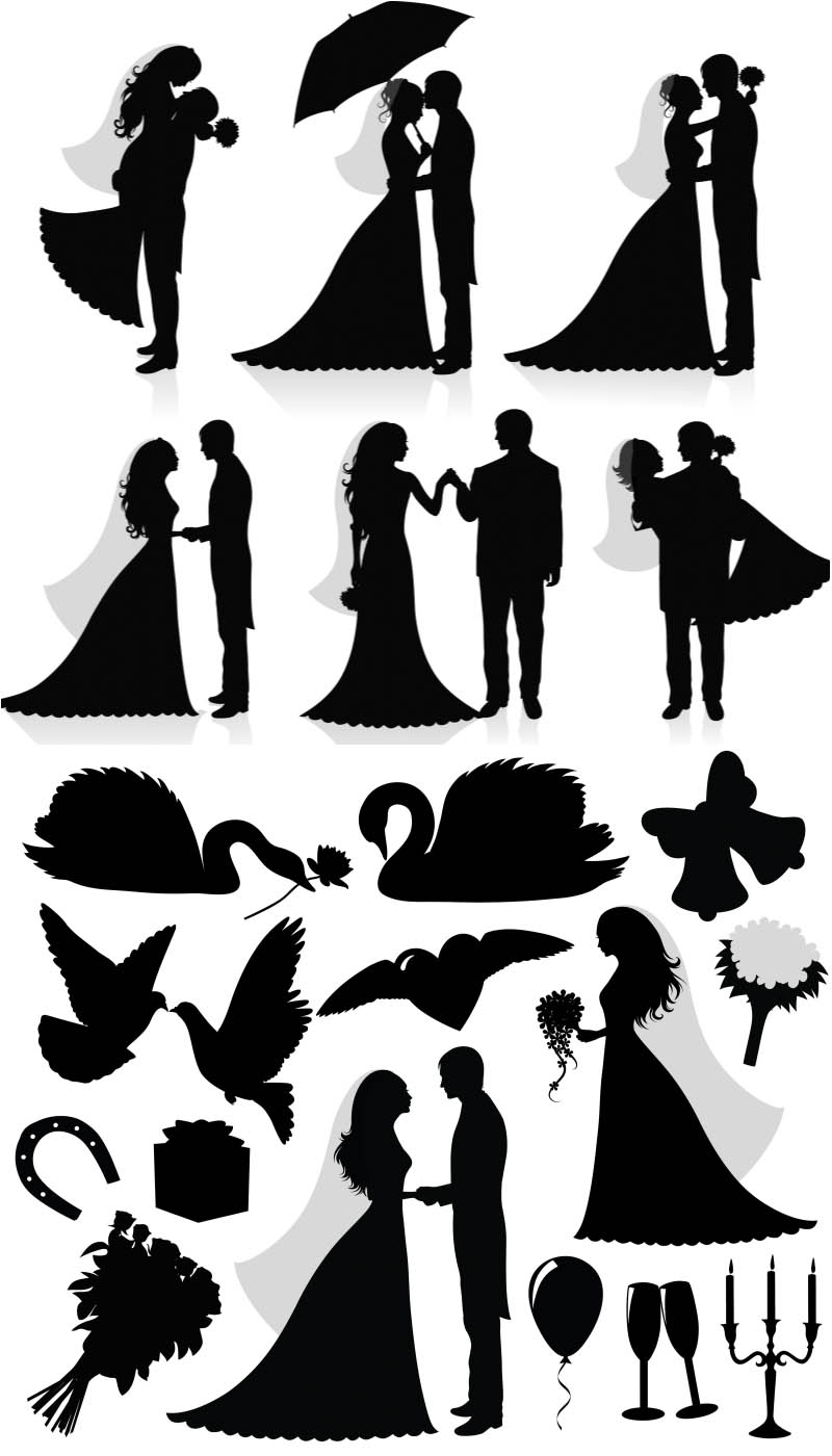 Silhouette Vector Clip Art