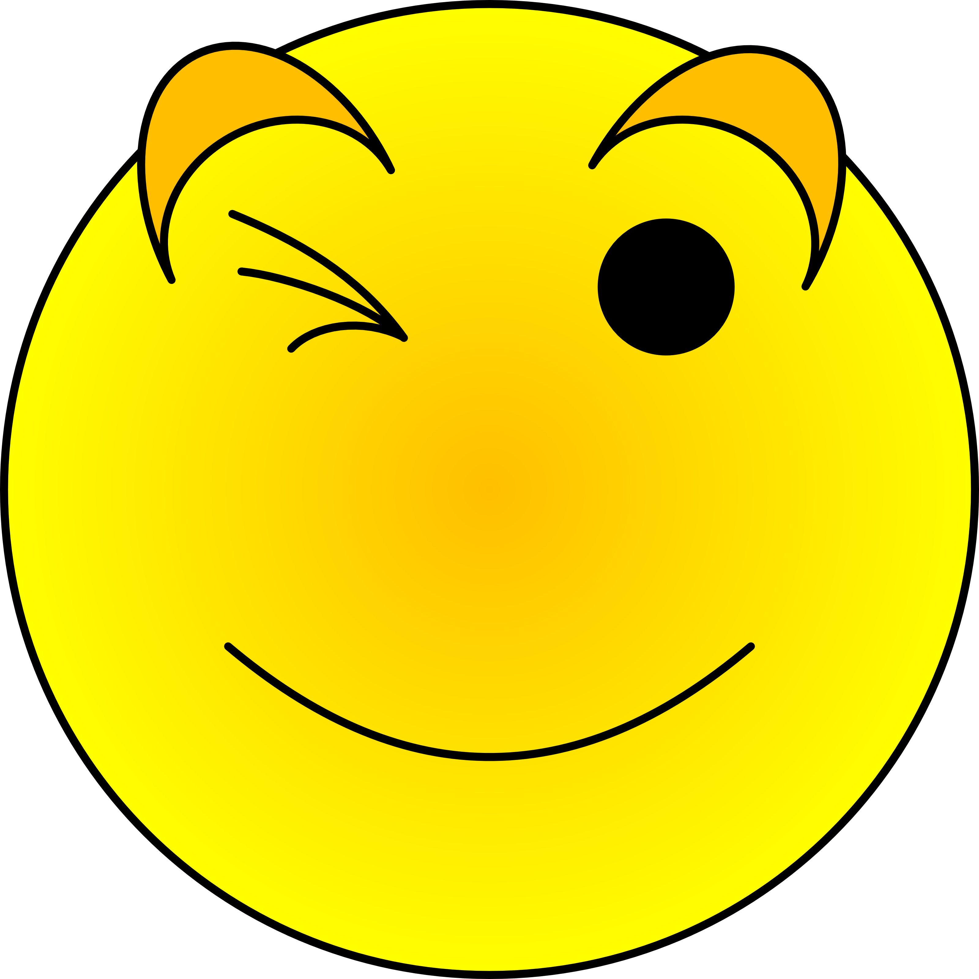 Smiley-Face Emoticons Clip Art Free