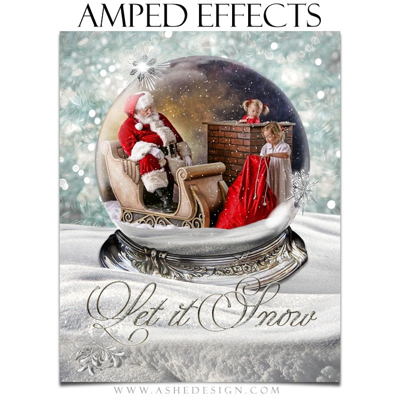 Snow Globe Template Photoshop