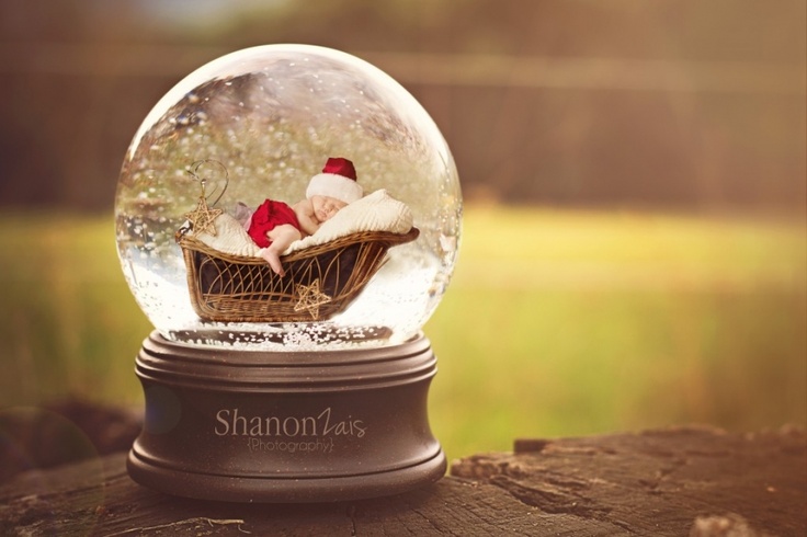 Snow Globe Template Photoshop