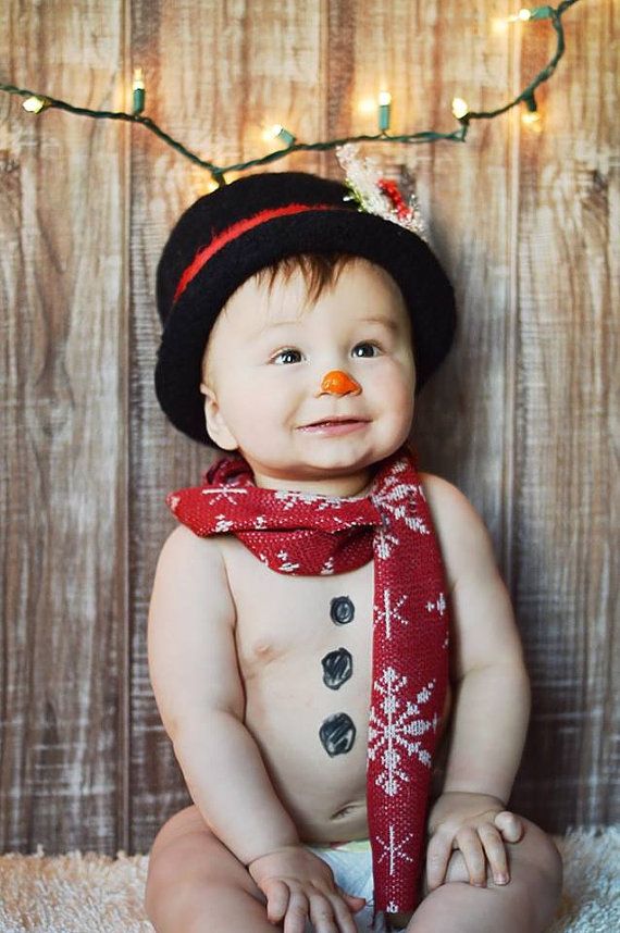 Snowman Top Hat Baby