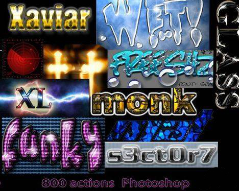 Special Effect Photoshop Fonts