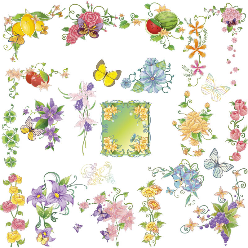 Spring Flower Vector Graphics