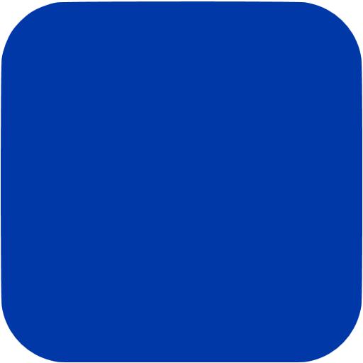 Square App Icon Blue