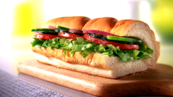 Subway Veggie Sandwich Subway Veggie Sandwich