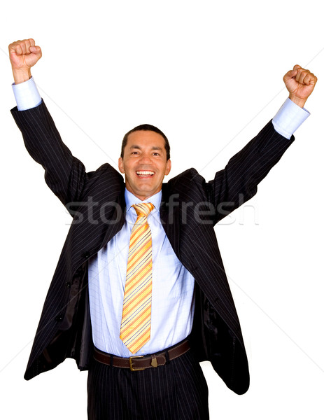 Successful Business Man Stock Image