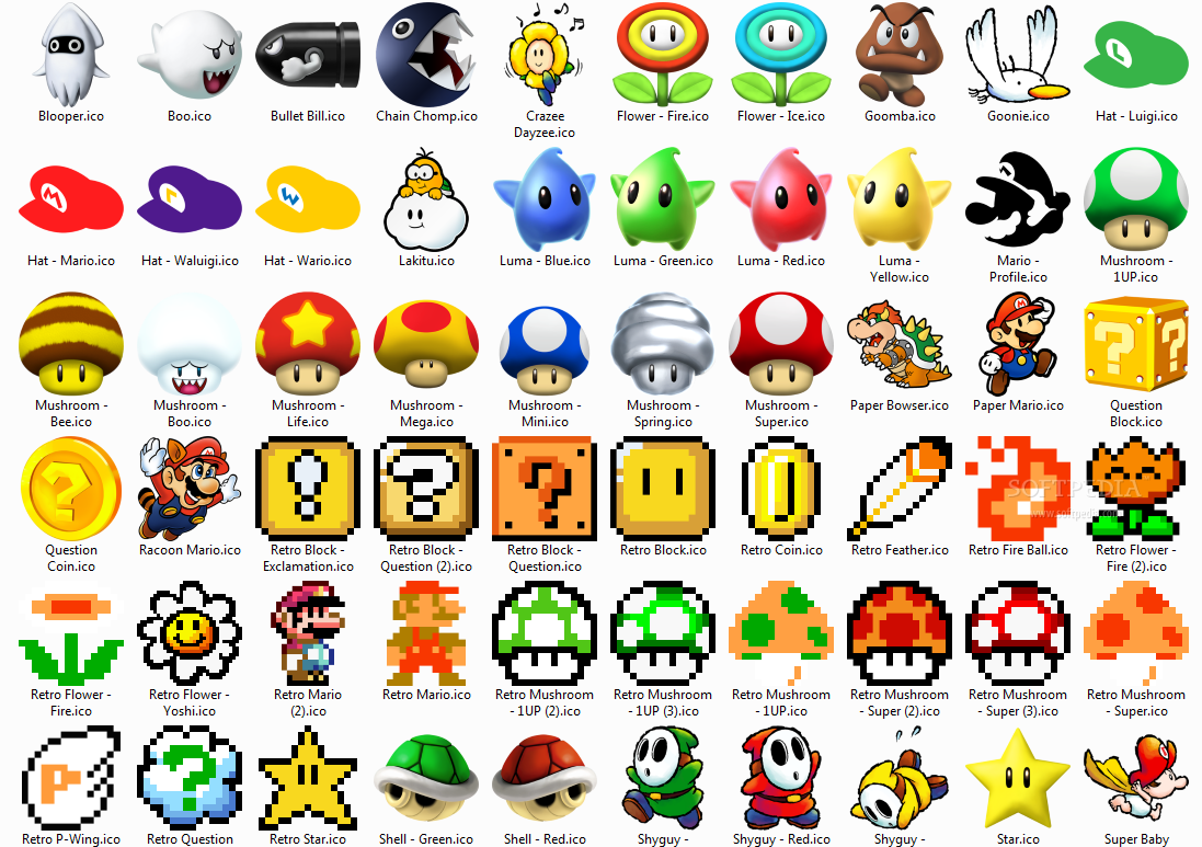 Super Mario Characters Super Mario Characters