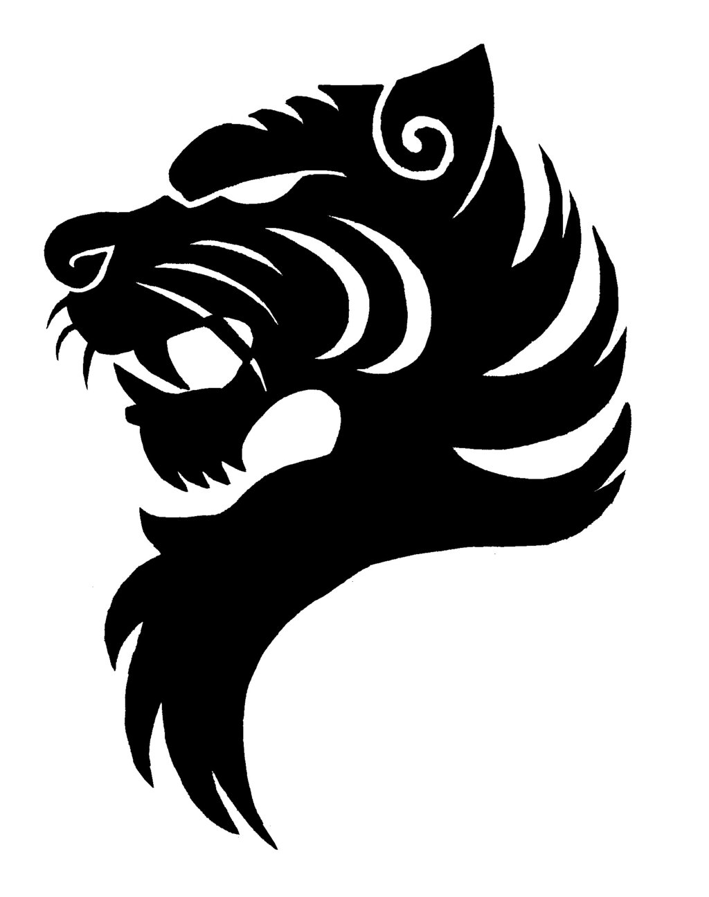 Tiger Head Logo Design