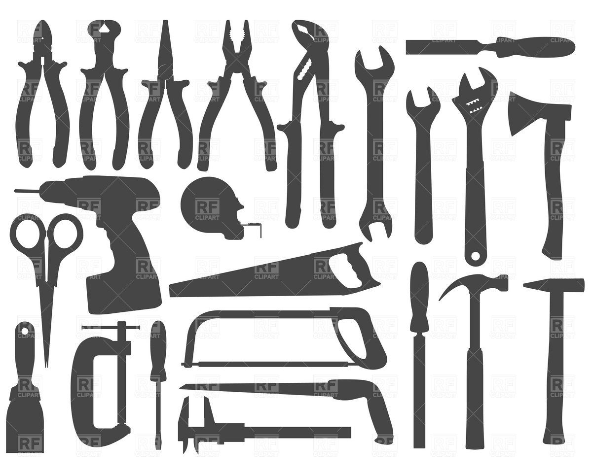 Tool Silhouette Clip Art