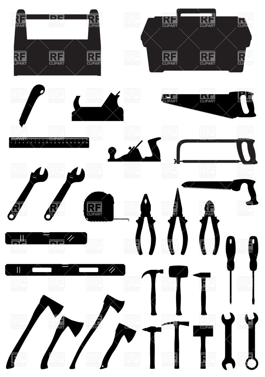 Tool Silhouette Vector Free