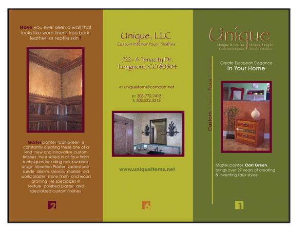 Tri-Fold Brochure Design