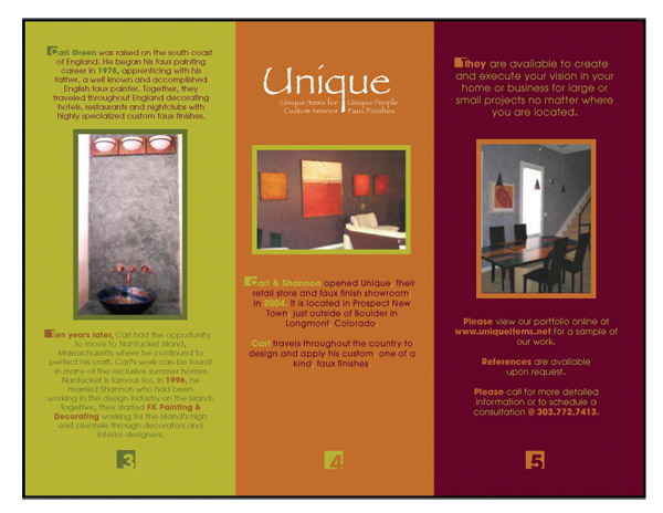 Tri-Fold Brochure Design