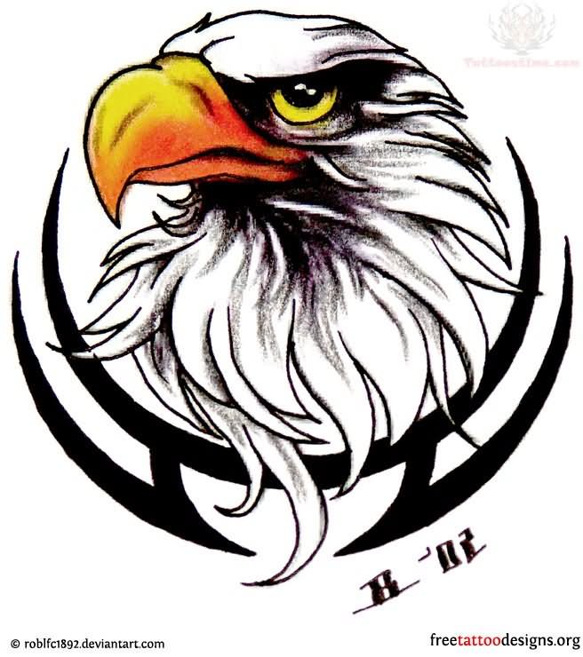 Tribal Eagle Tattoo Designs