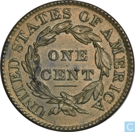 United States 1 Cent Coin 1830