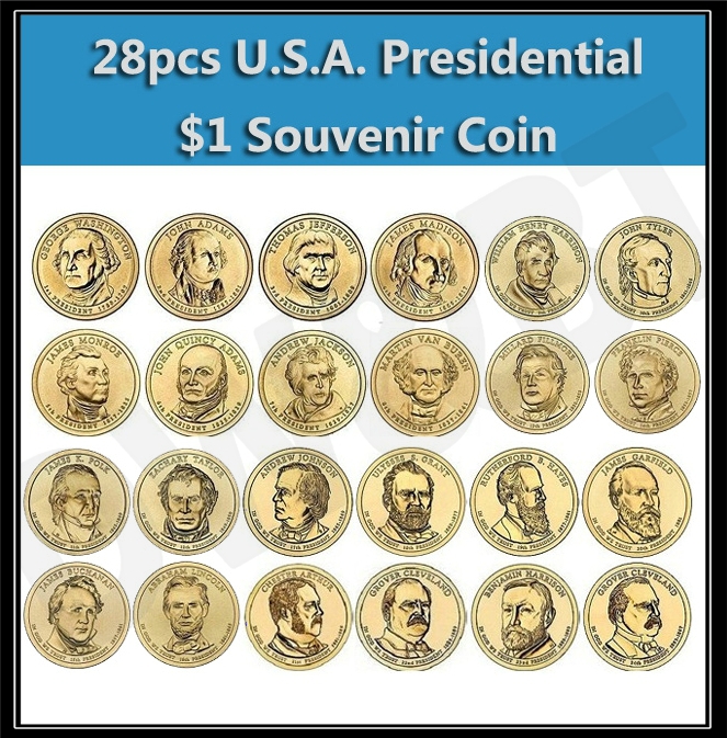 United States Presidential Dollar Coins